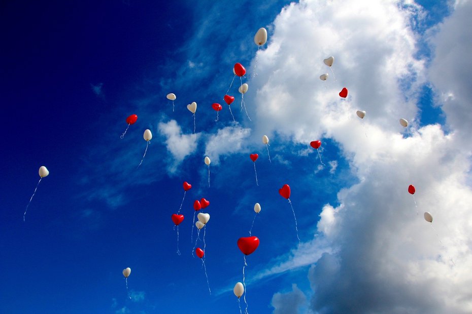 Zur Grußkarte Balloon